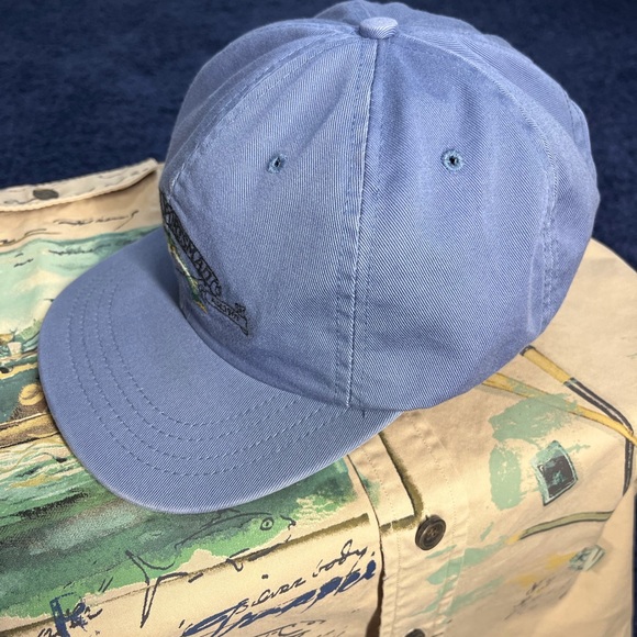‼️SOLD‼️ Vintage Polo Ralph Lauren Cut Throat Trout Hat Cap - Picture 3 of 10